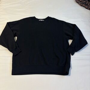 Bluenotes Women's Black Crewneck Sweater
